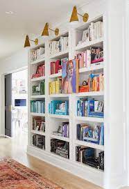 floor to ceiling bookshelves design ideas