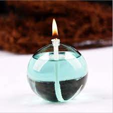 Glass Oil Candle The Sphere Druid