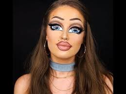 bratz doll makeup face painting