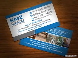 business cards design kmz flooring