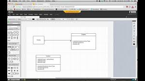 Lucidchart To Draw Uml Class Diagram