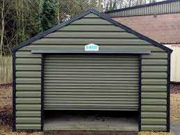 A Metal Shed In Dublin Steel Or