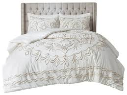 Cotton Tufted King Comforter Set