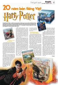 NXB Trẻ - ⚡️20 năm Harry Potter bản tiếng Việt Thời gian...