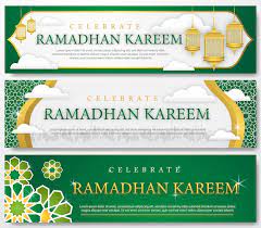 banner cdr ramadhan free vectors