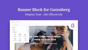 getwid blocks banner gutenberg block