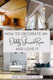 how to decorate an oddly shaped room
