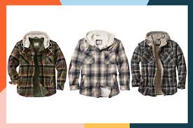 flannel shirt jacket at amazon