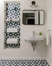 Recessed Bathroom Shelving Design Ideas