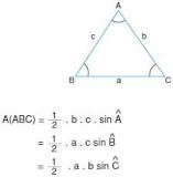 iki-kenarı-bilinen-üçgenin-alanı-nasıl-bulunur