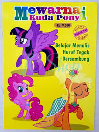 Dihalaman ini anda akan melihat gambar mewarnai binatang kuda yang menarik! Jual Buku Mewarnai Kuda Pony Sambil Belajar Menulis Little Pony Kab Tangerang Jcshop168 Tokopedia