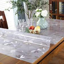 Buy Soft Glass Table Cloth 1mm Pvc