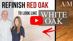 refinish red oak flooring how to make