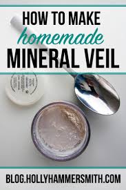 make homemade mineral veil face powder