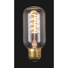 Historic Houseparts Inc Antique Reproduction Bulbs Edison Base Light Bulb With Spiral Style Filament 40 Watt