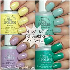 4 ibd just gel swatches for spring