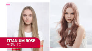 How To Use Opal Essence By Illumina Color Titanium Rose Hair Wella Professionals