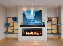 Contemporary Gas Fireplaces Fireplace