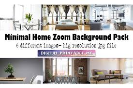 Minimalist Home Zoom Background Pack 6 Digital Download - Etsy Canada gambar png