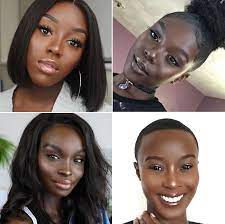natural looking makeup for dark skin