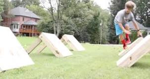 Image result for how to make a american ninja warrior course