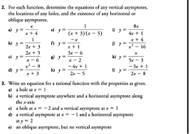 Equations Of Any Vertical Asymptotes