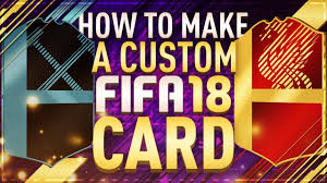 Check spelling or type a new query. How To Make A Custom Fifa 18 Card How To Make Your Own Fifa 18 Card Change The Colour Of A Card Youtube