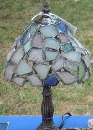 sea glass lamp shade glass lamp shade