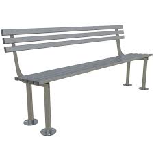 Outdoor Mild Steel Bench Seat Haddon