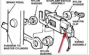 ford bronco brake light switch wiring
