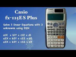 Casio Fx 115es And Fx 991es Calculator