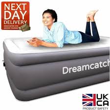 Double Airbed With Built In Pump