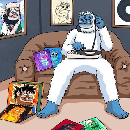 Lofi The Yeti | GM. The vibes are… mystic today 🎶 $LOFI ••• #sui #crypto #memecoin #cryptomemes #nft | Instagram