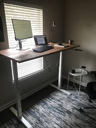 Remember to build your desk with the perfect working motorized standing desk. Vivo Crank Frame Ikea Gerton Table Top Thanks To This Sub For Help Along The Way This Cost About 350 Total Standingdesks