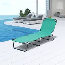 Patio Foldable Chaise Lounge Chair