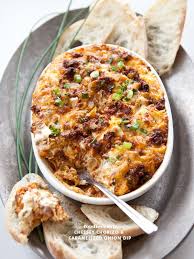 caramelized onion cheese dip recipe