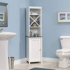 The majority of these linen cabinets match our bathroom vanity sets and make for a wonderful addition to your new bathroom set or existing. 9 Tall Space Saving Bathroom Cabinets Vurni