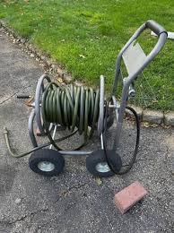 Garden Hose Reel Cart With 125ft Of New