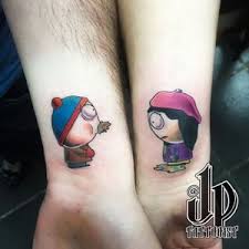 This is a south park crew it's a cartoons. 10 Comical South Park Tattoos Tattoodo