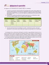 Libro geografia 6 grado 2019 2020. Geografia Sexto Grado 2017 2018 Ciclo Escolar Centro De Descargas