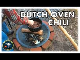 Outdoor Cooking Chili Recipe Using A