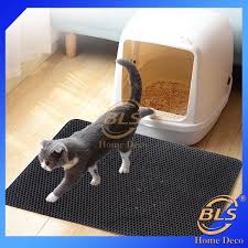 double layer cat litter pad trapping
