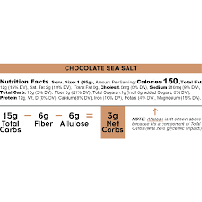 iqbar chocolate sea salt protein bar