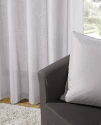fire ant linen look voile panel