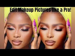to edit insram makeup pictures