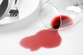 Image result for spilled wine