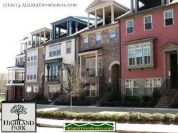 Highland Park Atlanta Townhomes