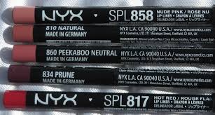 nyx slim lip liner pencil review