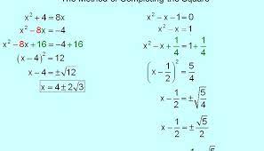 Completing The Square Calculator A