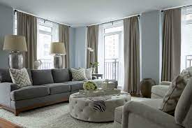 Gray Sofa Contemporary Living Room